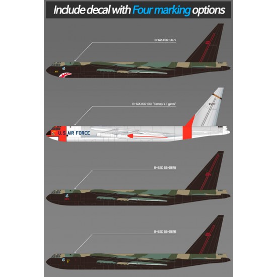 1/144 USAF Boeing B-52D Stratofortress 1/144 USAF Boeing B-52D Stratofortress