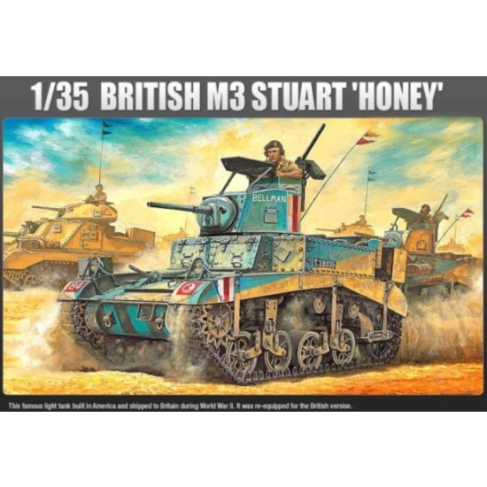 1/35 M3 Stuart Honey British Version