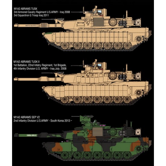 1/35 US Army Tank M1A2 TUSK II 1/35 US Army Tank M1A2 TUSK II