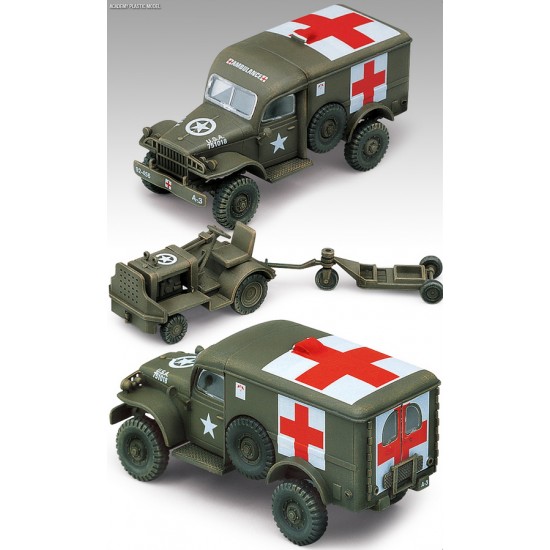 1/72 US Ambulance and Towing Tractor 1/72 US Ambulance and Towing Tractor