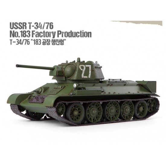 1/35 USSR T-34/76 No.183 Factory Production 1/35 USSR T-34/76 No.183 Factory Production