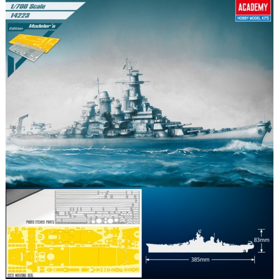 1/700 USS Missouri BB-63 (modellers edition) 1/700 USS Missouri BB-63 (modellers edition)