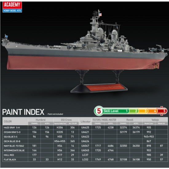 1/700 USS Missouri BB-63 (modellers edition) 1/700 USS Missouri BB-63 (modellers edition)