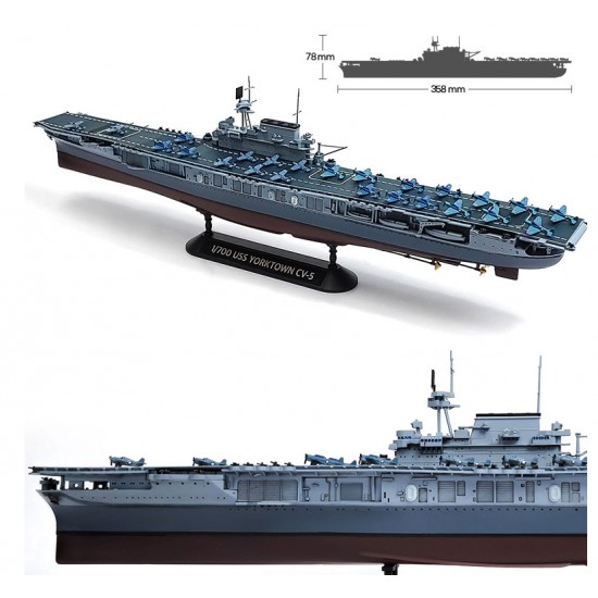 1/700 USS Yorktown CV-5 Battle of Midway 80th Anniversary 1/700 USS Yorktown CV-5 Battle of Midway 80th Anniversary