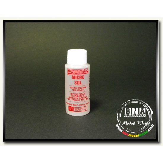 MicroSol Setting Solution for Decals (Soften Decals) MicroSol Setting Solution for Decals (Soften Decals)