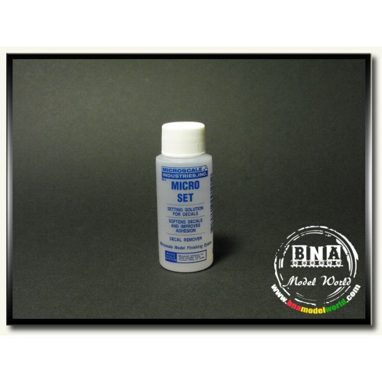 MicroSet Decal Solvent (Soften Decals & Improves Adhesion) MicroSet Decal Solvent (Soften Decals & Improves Adhesion)