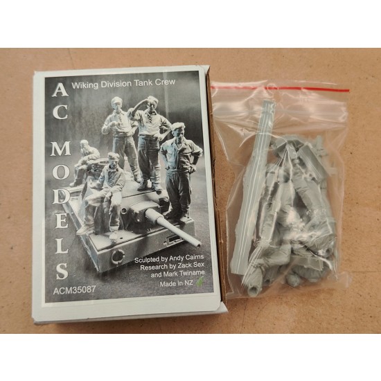 1/35 Viking Division Tank Crews for Panzer III, Eastern front (5 figures) 1/35 Viking Division Tank Crews for Panzer III, Eastern front (5 figures)