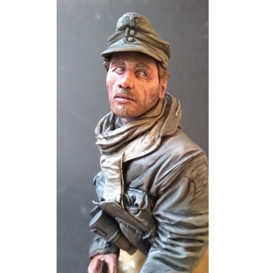 1/6 WWII German Soldier in Bust 1/6 WWII German Soldier in Bust
