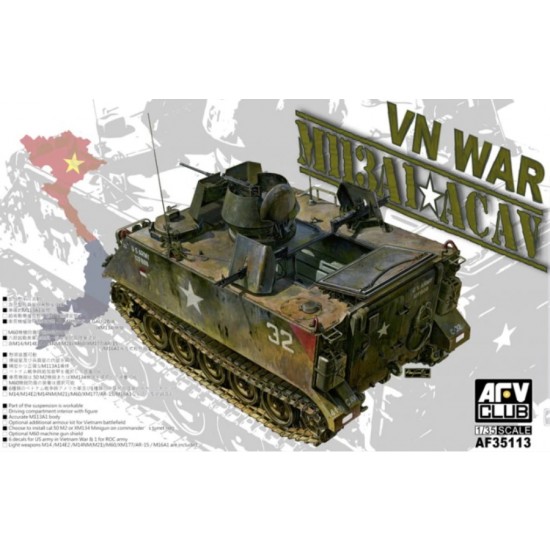 1/35 Vietnam War M113A1 ACAV (armoured personnel carrier) 1/35 Vietnam War M113A1 ACAV (armoured personnel carrier)
