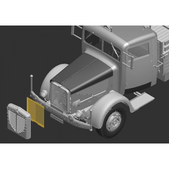1/35 German Military Truck BUSSING NAG L4500S 1/35 German Military Truck BUSSING NAG L4500S