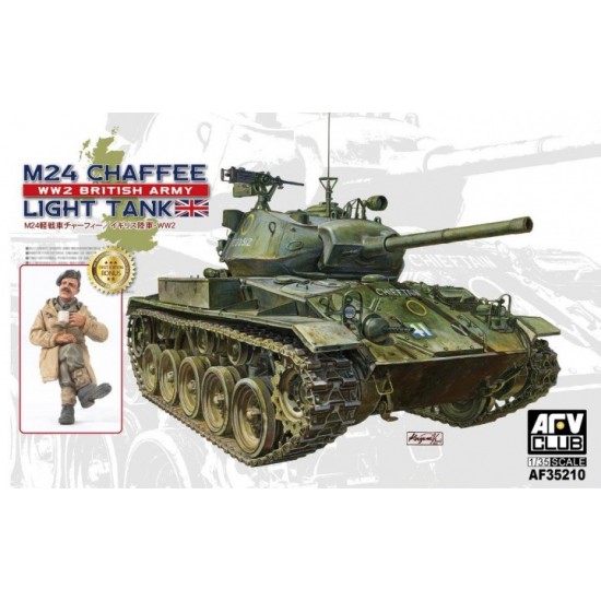 1/35 WWII British Army M24 Chaffee Light Tank 1/35 WWII British Army M24 Chaffee Light Tank