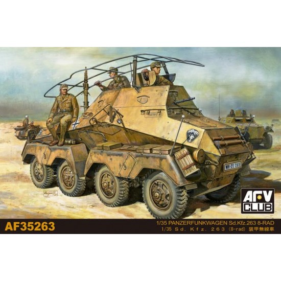 1/35 SdKfz.263 Schwerer Panzerfunkwagen 8-Rad Initial/Early Version 1/35 SdKfz.263 Schwerer Panzerfunkwagen 8-Rad Initial/Early Version