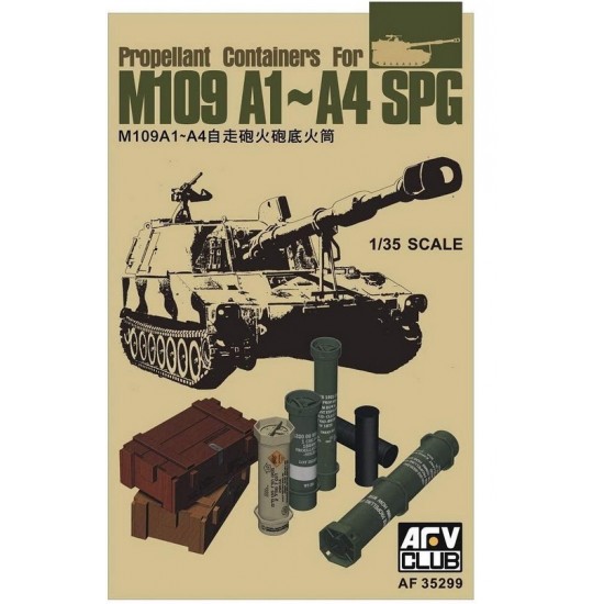 1/35 Propellant Containers for M109 A1 A4 SPG