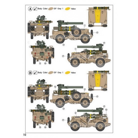 1/35 IDF 1/4 TON 4x4 Anti-tank Missile Vehicle M38A1/CJ5 Orev 1/35 IDF 1/4 TON 4x4 Anti-tank Missile Vehicle M38A1/CJ5 Orev