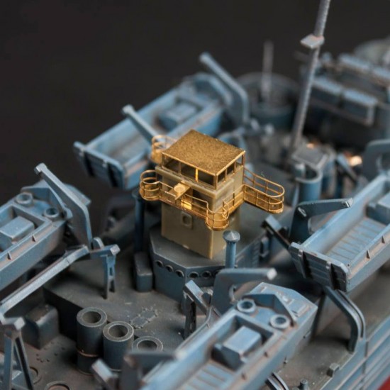 1/350 LST 491 class Bridge Upgrade Detail set for AFV Club #SE73519 1/350 LST 491 class Bridge Upgrade Detail set for AFV Club #SE73519