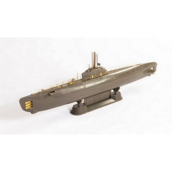 1/350 WWII German U-BOAT Type XXI Conversion set for AFV Club #SE73501 1/350 WWII German U-BOAT Type XXI Conversion set for AFV Club #SE73501