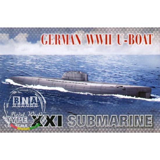 1/350 German U-Boat Type XXI Submarine 1/350 German U-Boat Type XXI Submarine