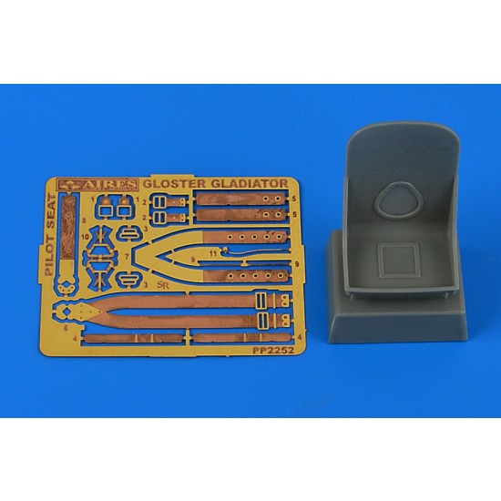 1/32 Gloster Gladiator Pilot Seat for ICM kits 1/32 Gloster Gladiator Pilot Seat for ICM kits