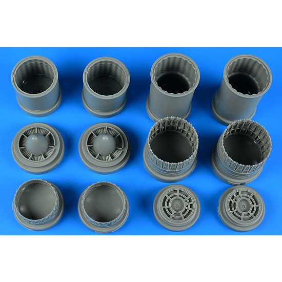 1/32 McDonnell Douglas RF-4C Phantom II Exhaust Nozzles for Revell kits 1/32 McDonnell Douglas RF-4C Phantom II Exhaust Nozzles for Revell kits