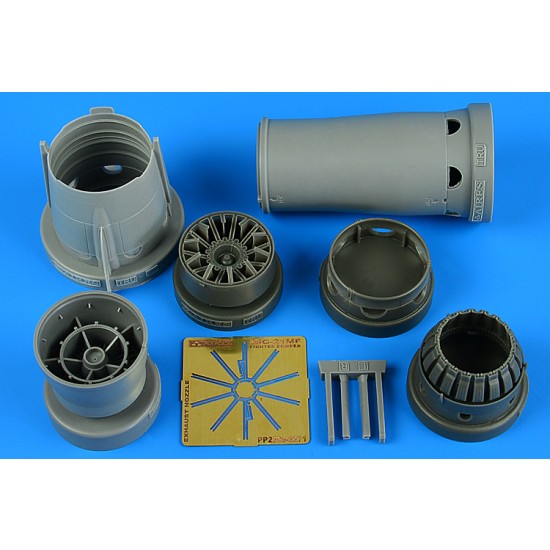 1/32 MiG-21MF Fighter Bomber Exhaust Nozzle (closed) for Trumpeter kits 1/32 MiG-21MF Fighter Bomber Exhaust Nozzle (closed) for Trumpeter kits