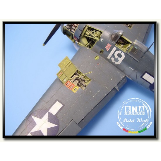 1/48 F6F-5 Hellcat Detail Set for Hasegawa kit