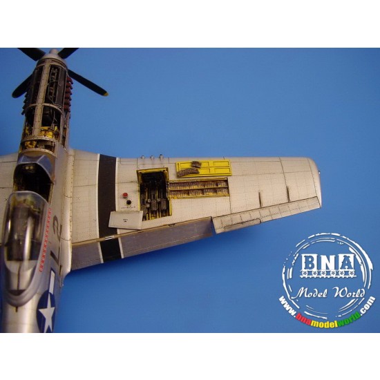 1/48 P-51 Mustang Gun Bay for Tamiya kit 1/48 P-51 Mustang Gun Bay for Tamiya kit