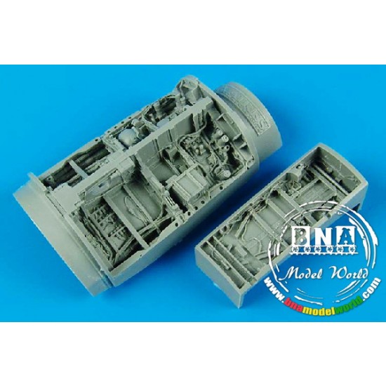 1/48 F-16C Falcon Wheel Bays for Tamiya kit
