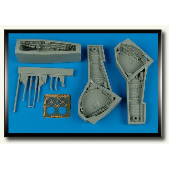 1/48 F-105 Thunderchief Wheel Bay for Hasegawa/Monogram kit 1/48 F-105 Thunderchief Wheel Bay for Hasegawa/Monogram kit