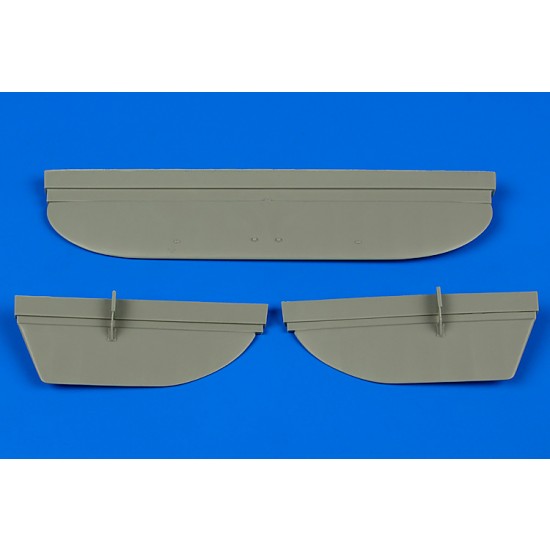 1/48 Soviet Multi-Purpose Aircraft Polikarpov U-2/Po-2 Control Surfaces for ICM kit 1/48 Soviet Multi-Purpose Aircraft Polikarpov U-2/Po-2 Control Surfaces for ICM kit