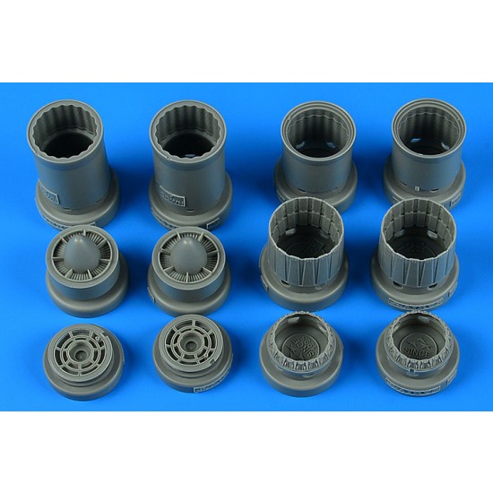 1/48 McDonnell Douglas F-4E/EJ/J/S Phantom II Exhaust Nozzles for Zoukei Mura kits 1/48 McDonnell Douglas F-4E/EJ/J/S Phantom II Exhaust Nozzles for Zoukei Mura kits