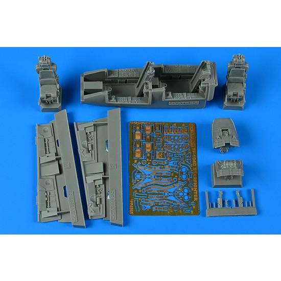 1/48 Lockheed TF-104G Starfighter Cockpit set for Kinetic kits 1/48 Lockheed TF-104G Starfighter Cockpit set for Kinetic kits
