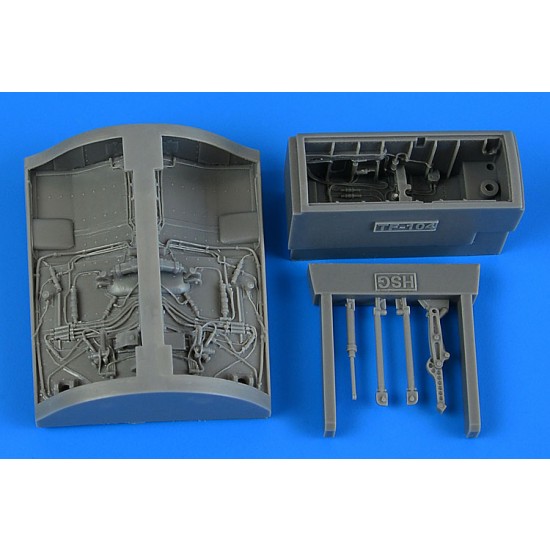 1/48 Lockheed TF-104 Starfighter Wheel Bay for Hasegawa kits 1/48 Lockheed TF-104 Starfighter Wheel Bay for Hasegawa kits