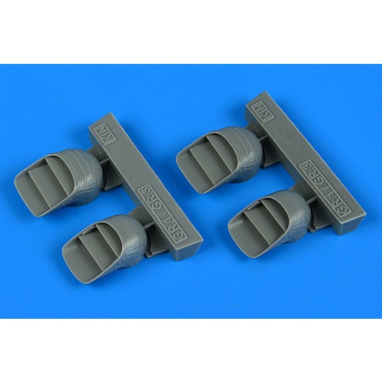 1/48 Harrier GR.1/GR.3 Exhaust Nozzles for Kinetic kits 1/48 Harrier GR.1/GR.3 Exhaust Nozzles for Kinetic kits