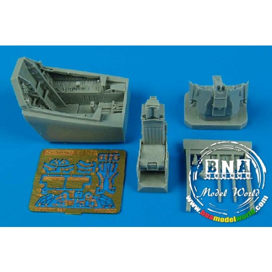 1/72 Lockheed F-117A Nighthawk Cockpit Set for Hasegawa kit 1/72 Lockheed F-117A Nighthawk Cockpit Set for Hasegawa kit
