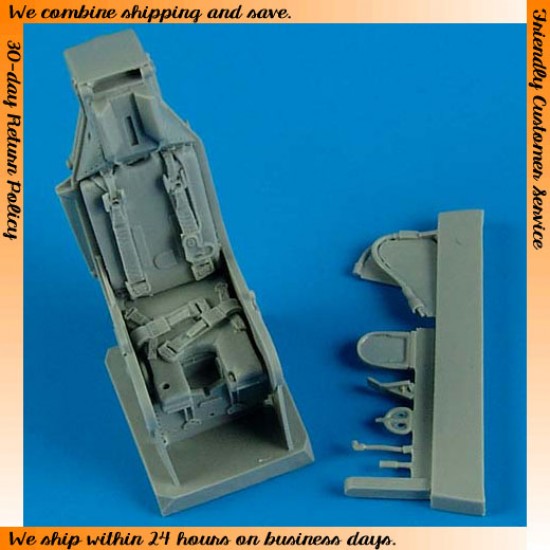1/32 Douglas A-4E/F/M Skyhawk Ejection Seat with safety belts for Hasegawa / Trumpeter 1/32 Douglas A-4E/F/M Skyhawk Ejection Seat with safety belts for Hasegawa / Trumpeter