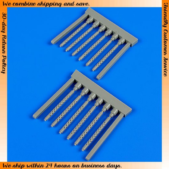 1/32 Boeing B-17G Flying Fortress Gun Barrels for Hong Kong Models kits