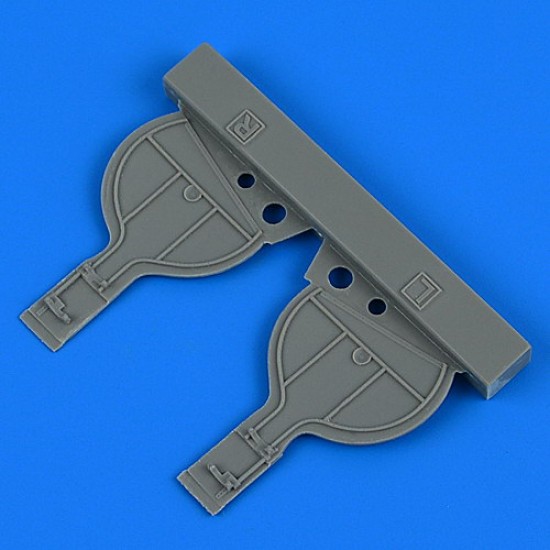 1/32 Messerschmitt Bf 108 Taifun Undercarriage Covers for Eduard kits 1/32 Messerschmitt Bf 108 Taifun Undercarriage Covers for Eduard kits