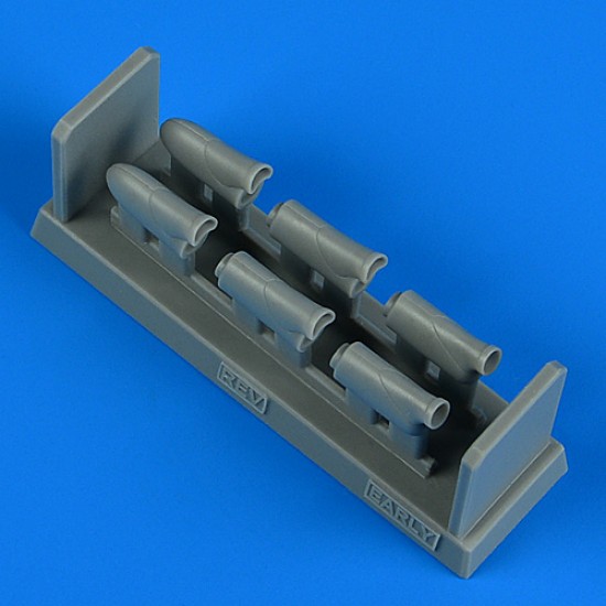 1/32 Hawker Hurricane Mk. IIb Early Exhaust for Revell kits 1/32 Hawker Hurricane Mk. IIb Early Exhaust for Revell kits