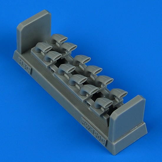 1/32 Fw 190D Exhaust for Hasegawa kits 1/32 Fw 190D Exhaust for Hasegawa kits