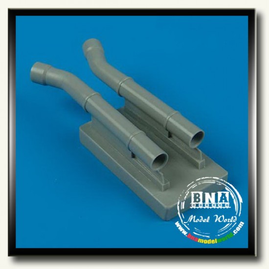 1/48 Ju 87D-5N Night Exhaust - Type B for Hasegawa Kit 1/48 Ju 87D-5N Night Exhaust - Type B for Hasegawa Kit