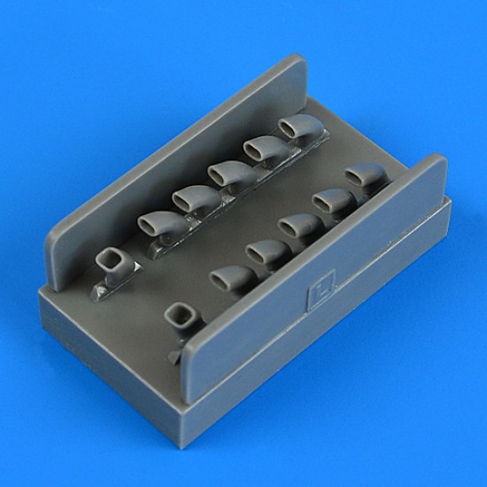 1/48 Ilyushin IL-2 Exhaust for Zvezda kits 1/48 Ilyushin IL-2 Exhaust for Zvezda kits