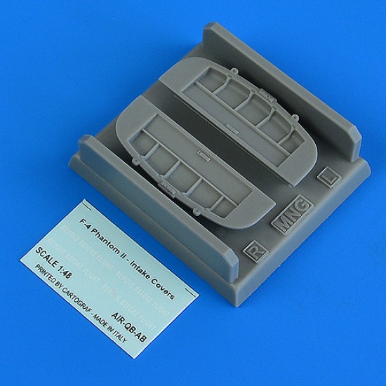 1/48 McDonnell Douglas F-4E/G Phantom II Fod Covers for Meng kits 1/48 McDonnell Douglas F-4E/G Phantom II Fod Covers for Meng kits