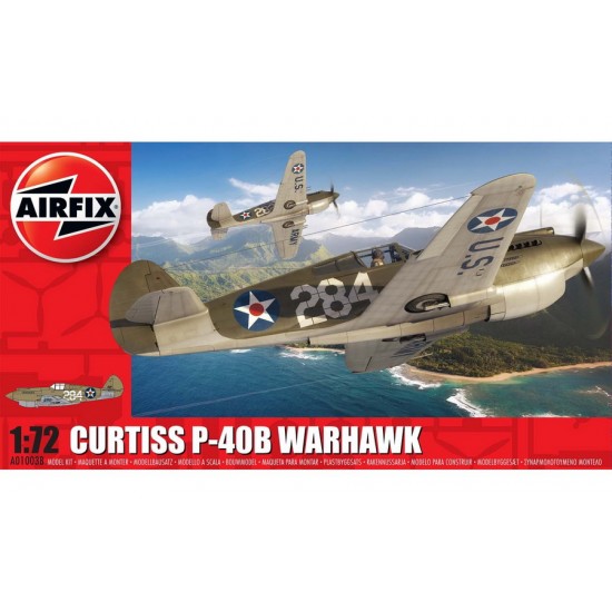 1/72 Curtiss P-40B Warhawk Fighter Aircraft 1/72 Curtiss P-40B Warhawk Fighter Aircraft
