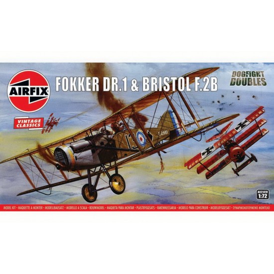 1/72 Fokker DR.1 & Bristol F.2B Dogfight Double 1/72 Fokker DR.1 & Bristol F.2B Dogfight Double