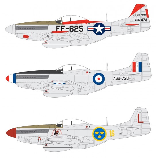 1/48 North American F51D Mustang