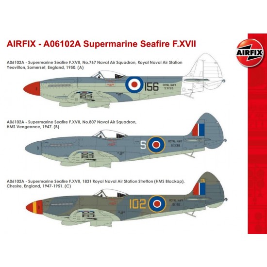 1/48 Supermarine Seafire F.XVII 1/48 Supermarine Seafire F.XVII