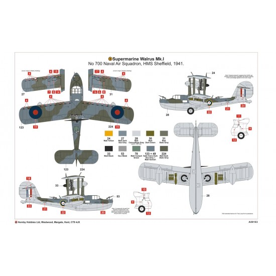 1/48 Supermarine Walrus Mk.I 1/48 Supermarine Walrus Mk.I