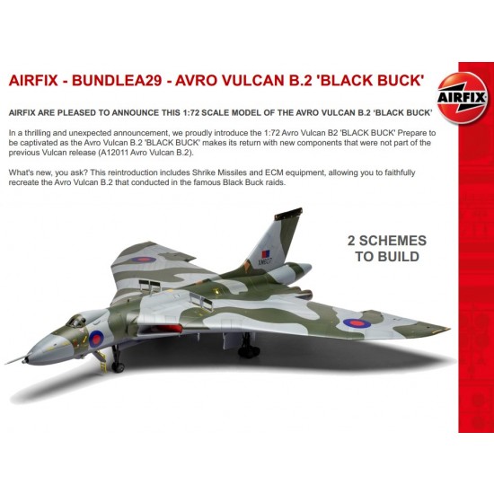 1/72 Avro Vulcan B.2 Black Buck 1/72 Avro Vulcan B.2 Black Buck