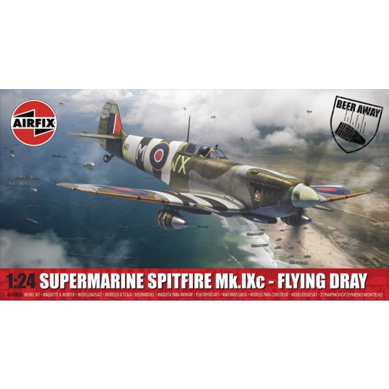 1/24 Supermarine Spitfire Mk.Ixc, Flying Dray 1/24 Supermarine Spitfire Mk.Ixc, Flying Dray