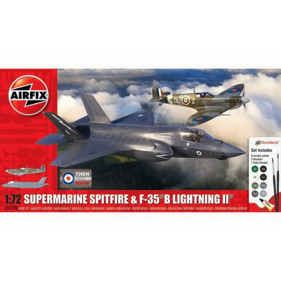 1/72 Supermarine Spitfire & F-35B Lightning II Then and Now 1/72 Supermarine Spitfire & F-35B Lightning II Then and Now